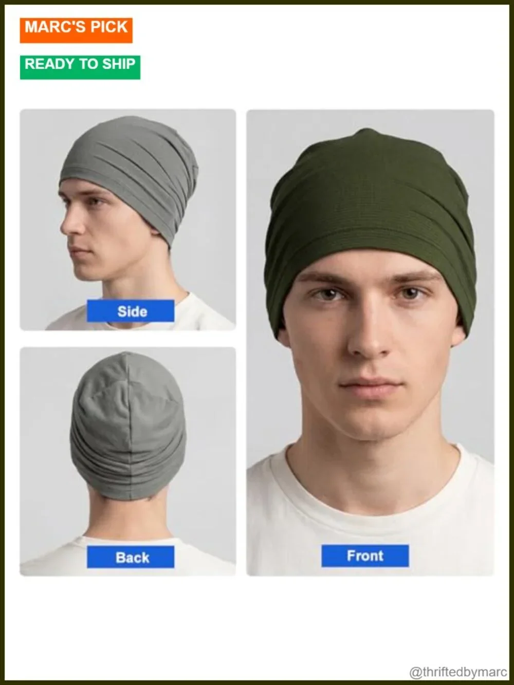 Breathable Quick-Dry Skull Caps for Cycling Running Workout (4-6 Pack)